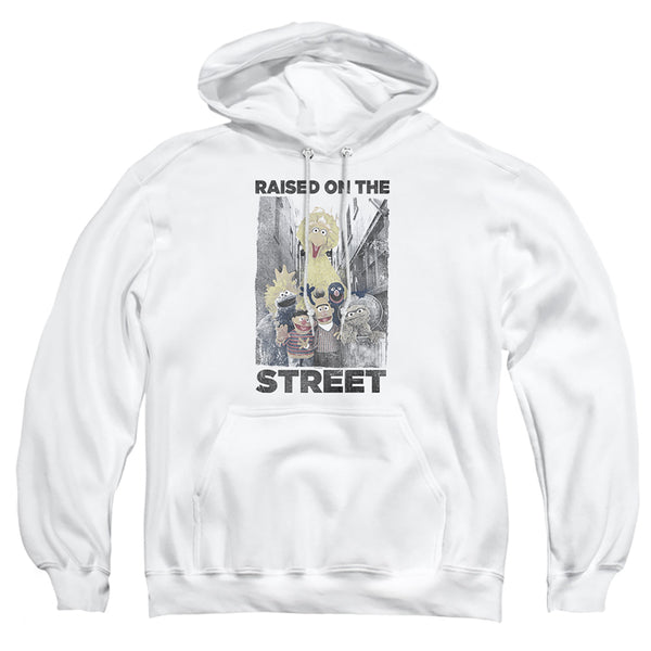 Sesame Street - Raised On The Streets Adult Pullover Hoodie