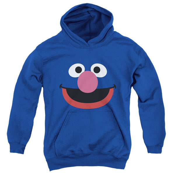 Sesame Street - Grover Face Youth Hooded Sweatshirt