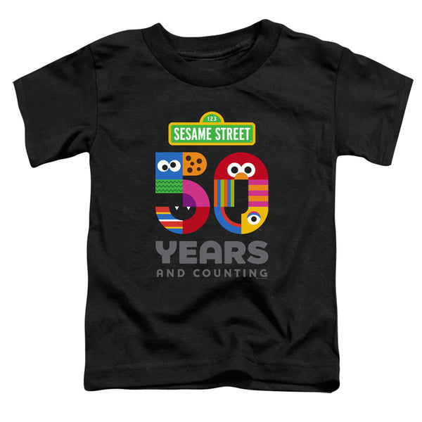 Sesame Street - 50 Years Logo Toddler Short Sleeve