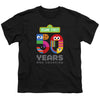 Sesame Street - 50 Years Logo Youth Short Sleeve
