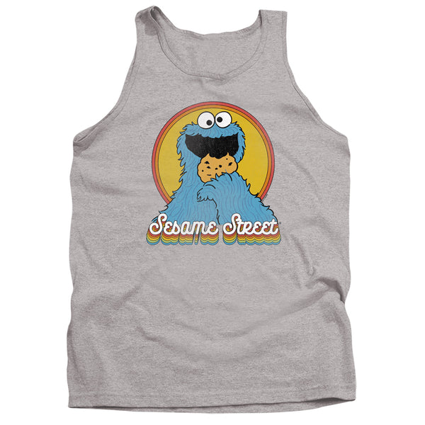 Sesame Street - Cookie Monster Layers Adult Tank Top