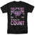 Sesame Street - The Count Ah! Ah! Ah! Adult Regular Fit Short Sleeve