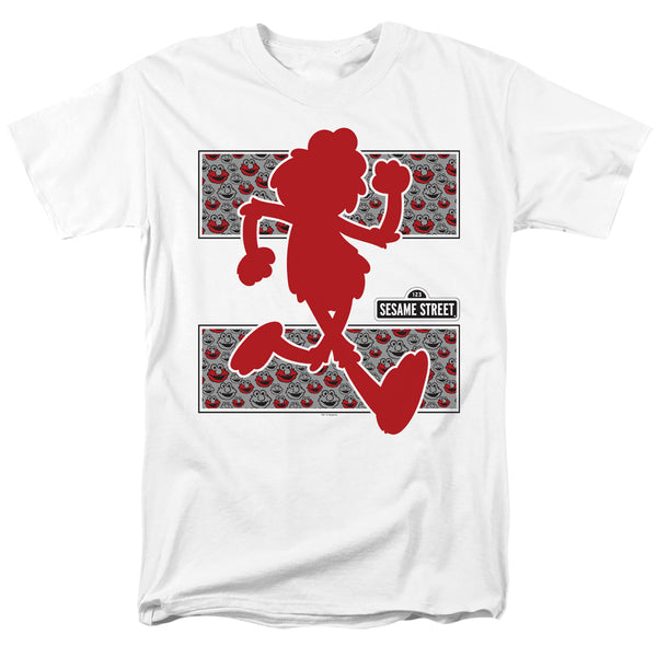 Sesame Street - Elmo Runs Adult Regular Fit Short Sleeve