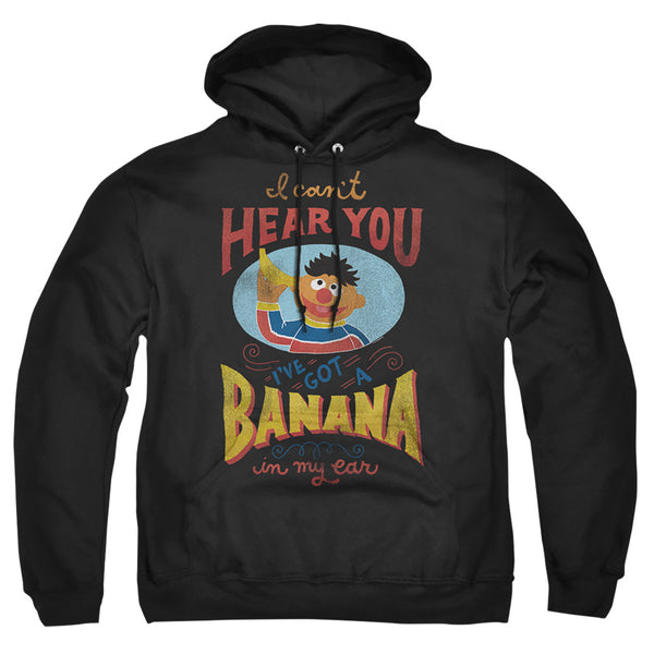 Sesame Street - Ernie Banana In My Ear Adult Pullover Hoodie