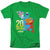 Sesame Street - 20Th Birthday Group Adult Regular Fit Short Sleeve
