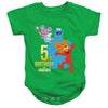 Sesame Street - 5Th Birthday Infant Snapsuit