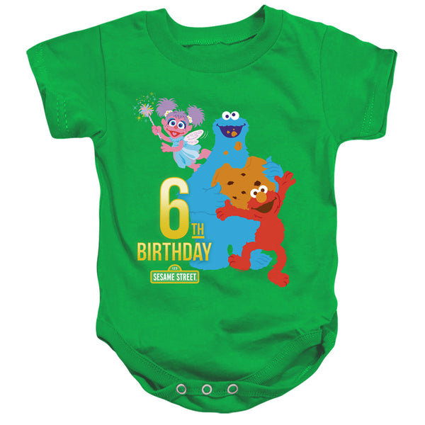 Sesame Street - 6Th Birthday Infant Snapsuit