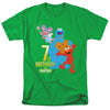 Sesame Street - 7Th Birthday Adult Regular Fit Short Sleeve