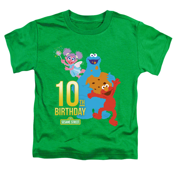 Sesame Street - 10Th Birthday Toddler Short Sleeve
