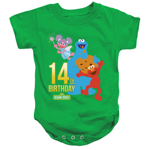 Sesame Street - 14Th Birthday Infant Snapsuit