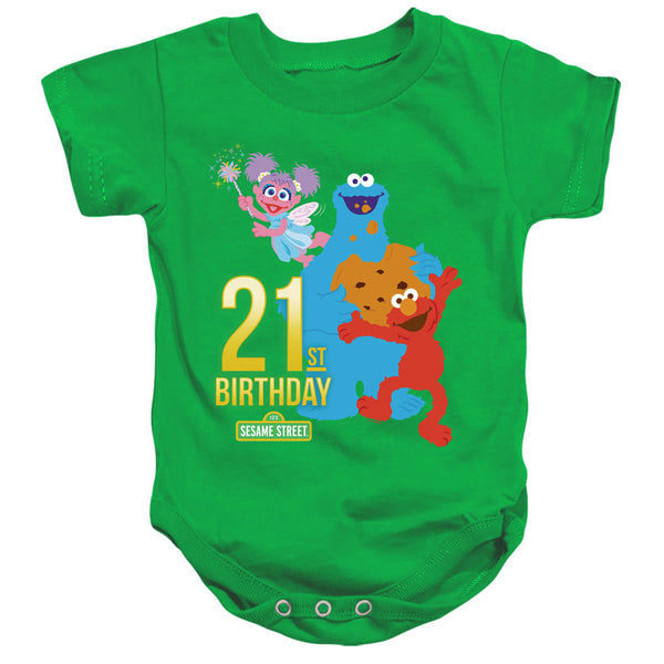 Sesame Street - 21St Birthday Infant Snapsuit