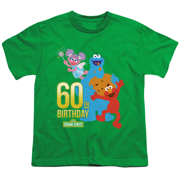 Sesame Street - 60Th Birthday Youth Short Sleeve