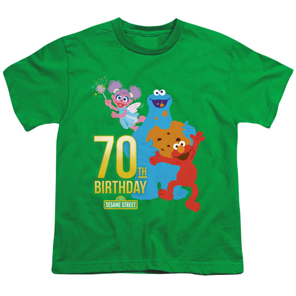 Sesame Street - 70Th Birthday Youth Short Sleeve