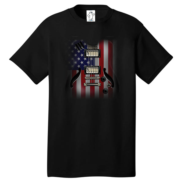 Flag Guitar - Graphic T-Shirt