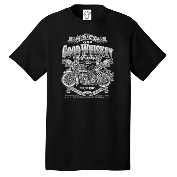 Good Whiskey  - Motorcycle T-Shirt