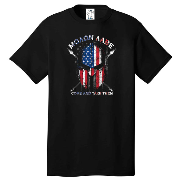 US Spartan Helmet - Graphic T-Shirt