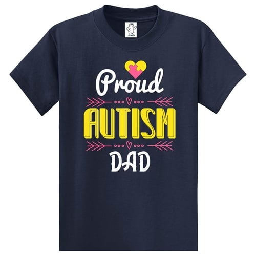 Proud Autism Dad T-Shirt