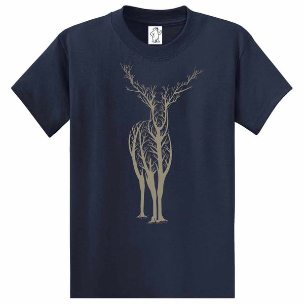 Deer Tree - Graphic T-Shirt