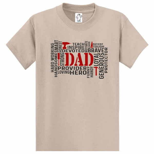 Dad Word Art T-Shirt