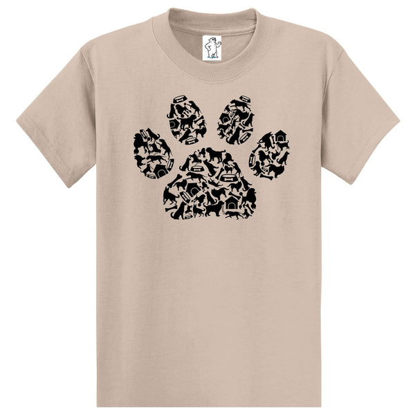 Dog Paw Print - Graphic T-Shirt