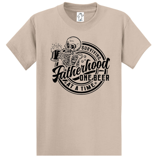 Surviving Fatherhood Skeleton -Dad Shirt