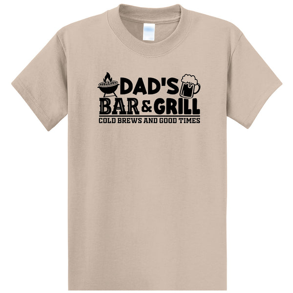 Dad's Bar & Grill - Cold Brews -Dad Shirt