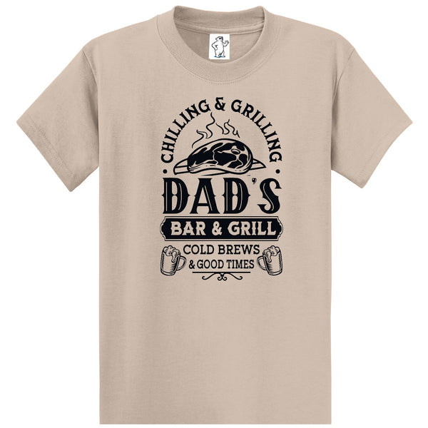 Dad's Bar & Grill - Steak -Dad Shirt