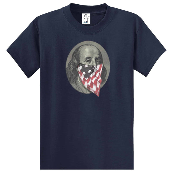 Ben Franklin Mask - Graphic T-Shirt
