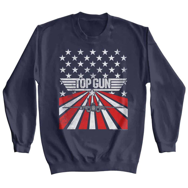 Top Gun Stars And Stripes- L/S Sweatshirt