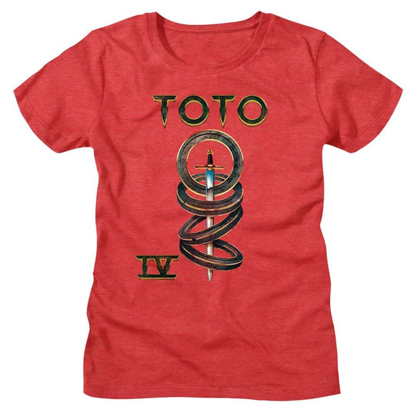 Toto Iv Album Cover-Ladies S/S Tshirt