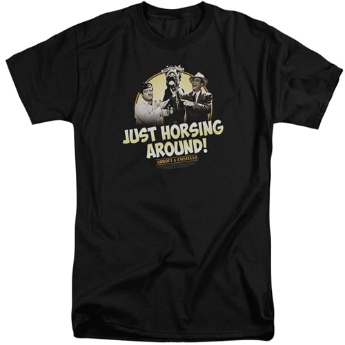 Abbot & Costello - Horsing Around Tall shirts