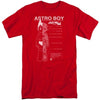 Astro Boy - Schematics Tall Shirts