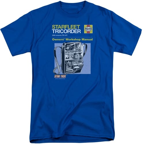 Star Trek Tricorder Tall Shirt