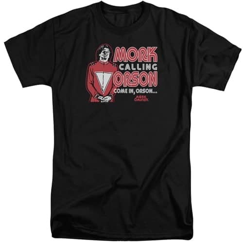 Mork & Mindy - Mork Calling Orson T-Shirt