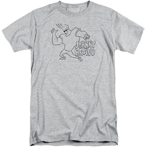 Johnny Bravo tall shirts
