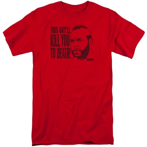 Rocky movie tall shirts