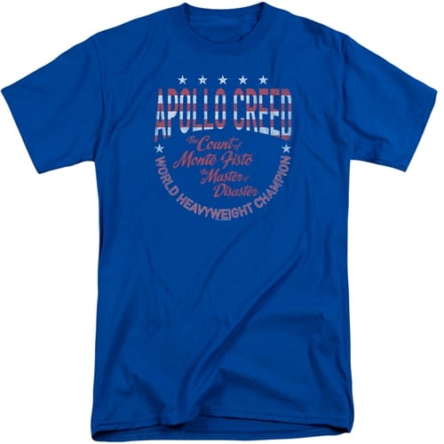 rocky movie tall shirts