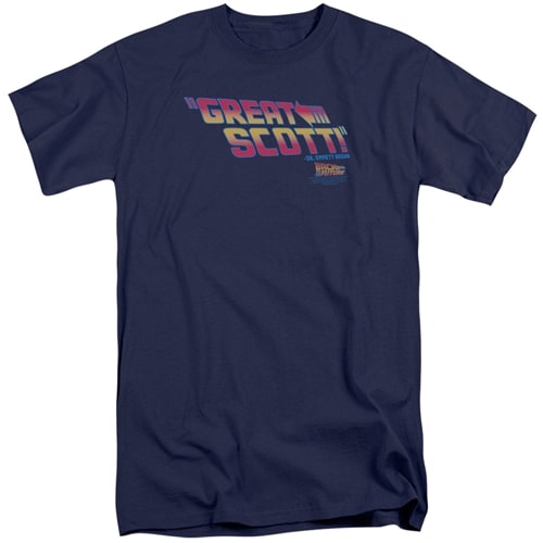 Back To The Future tall shirts