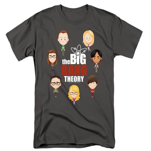 Big Bang Theory Emoji T-Shirt