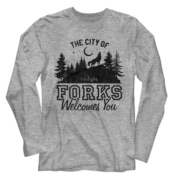 Twilight The City Of Forks- L/S Tshirt
