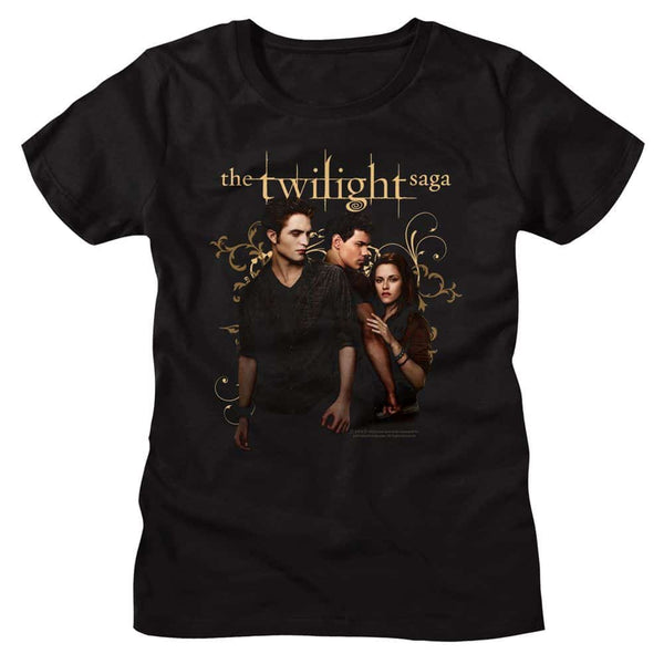 Twilight Edward Jacob Bella-Ladies S/S Tshirt