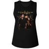 Twilight Edward Jacob Bella-Ladies Muscle Tank