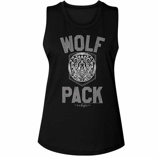 Twilight Wolf Pack-Ladies Muscle Tank