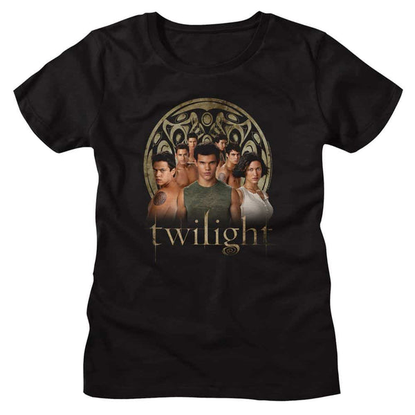 Twilight Wolf Pack Group Photo-Ladies S/S Tshirt