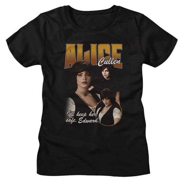 Twilight Alice Ill Keep Her Safe-Ladies S/S Tshirt