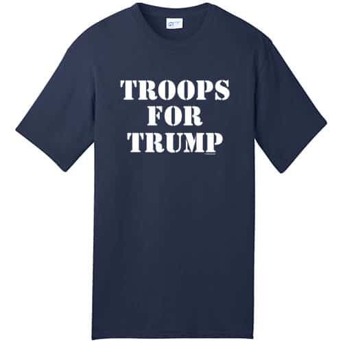 Troops For Trump T-Shirt
