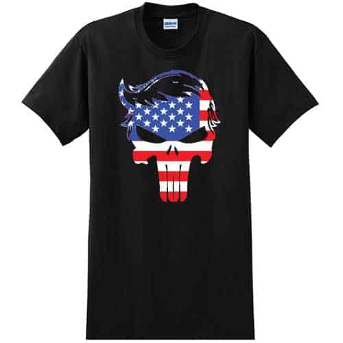 Trump Patriotic Skull T-Shirt