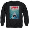 Jaws - Lined Poster Adult Crewneck Sweatshirt