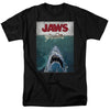 Jaws - Lined Poster Adult Regular Fit Short Sleeve