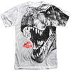 Jurassic Park - T Rex Head Adult Regular Fit Short Sleeve 100% Poly